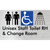 Unisex Staff Accessible Toilet with Left (LH) or Right Hand Transfer (RH), Shower & Change with Air Lock