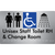 Unisex Staff Accessible Toilet with Left (LH) or Right Hand Transfer (RH), Shower & Change with Air Lock