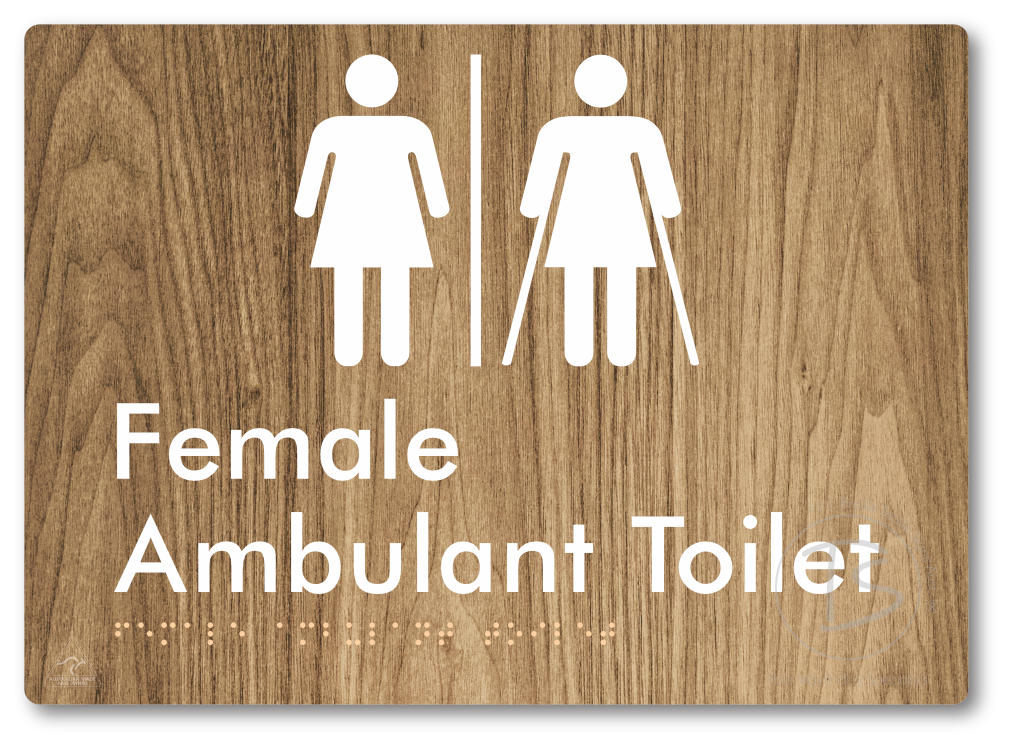 Female Ambulant Toilet with Air Lock