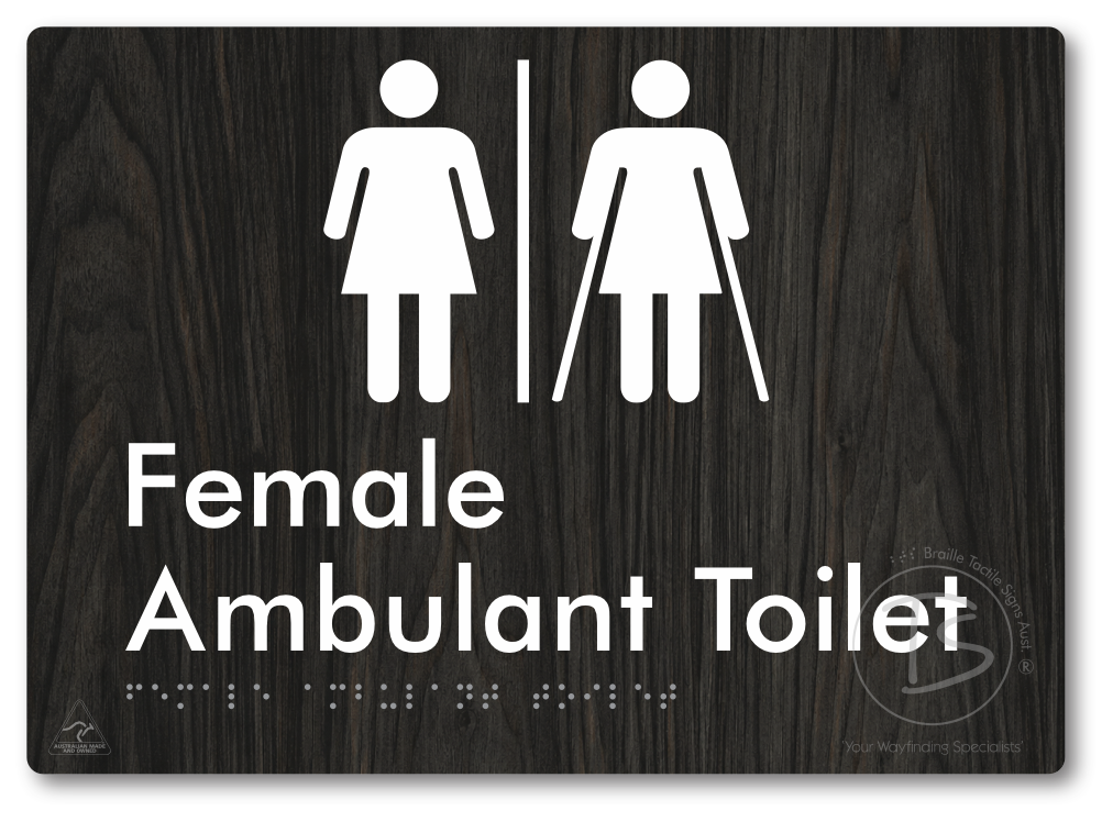 Female Ambulant Toilet with Air Lock