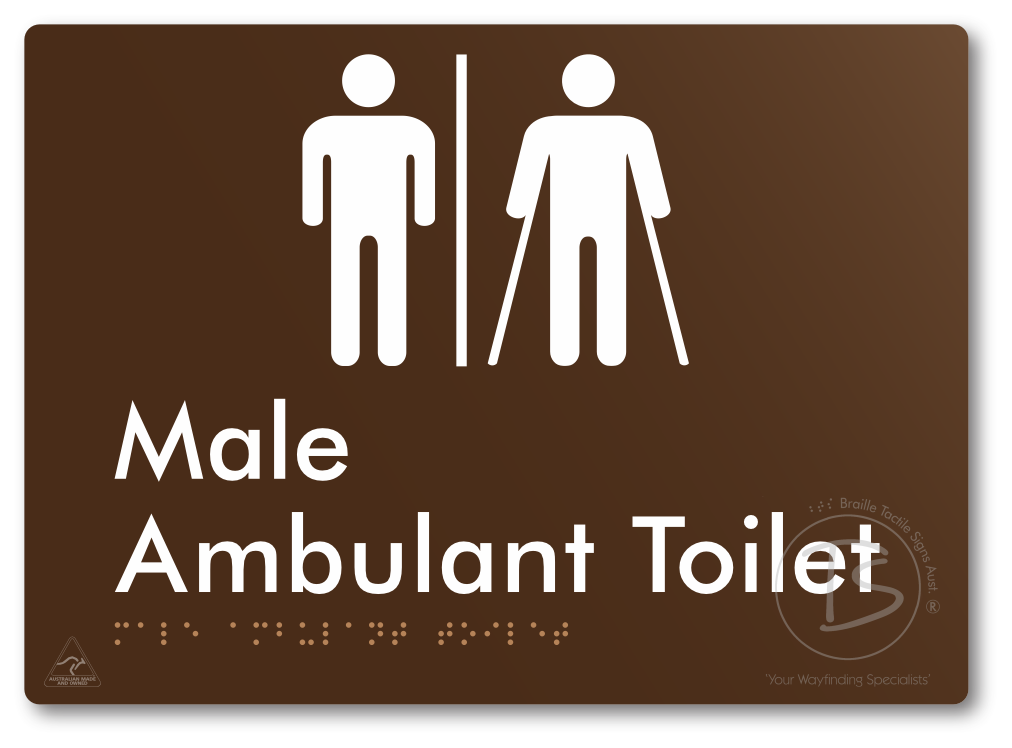 Male Ambulant Toilet with Airlock