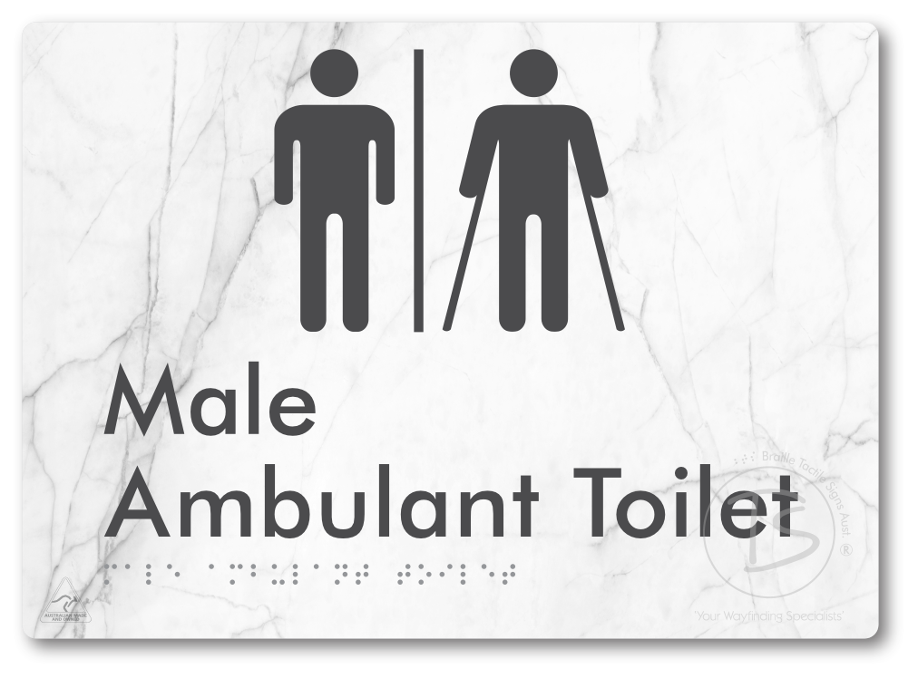 Male Ambulant Toilet with Airlock