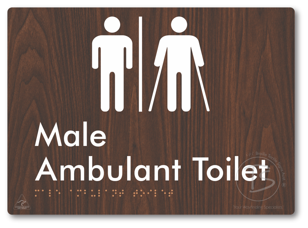 Male Ambulant Toilet with Airlock