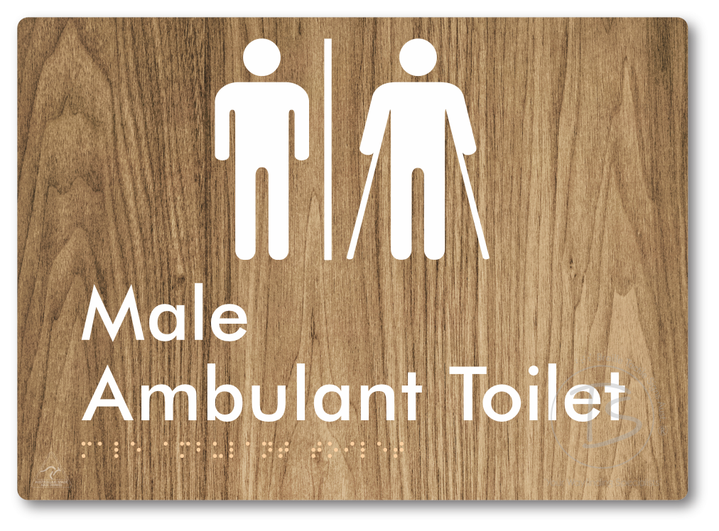 Male Ambulant Toilet with Airlock