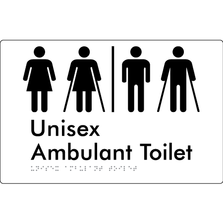 Unisex Ambulant Toilet with Air Lock