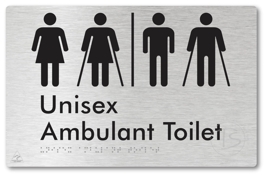 Unisex Ambulant Toilet with Airlock