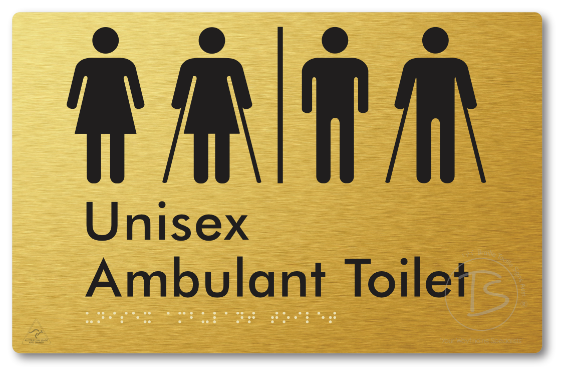 Unisex Ambulant Toilet with Airlock