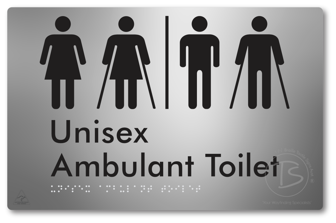 Unisex Ambulant Toilet with Airlock