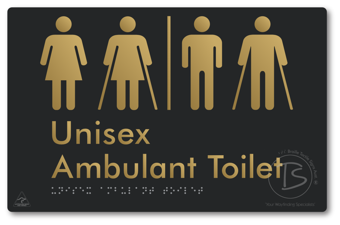 Unisex Ambulant Toilet with Airlock