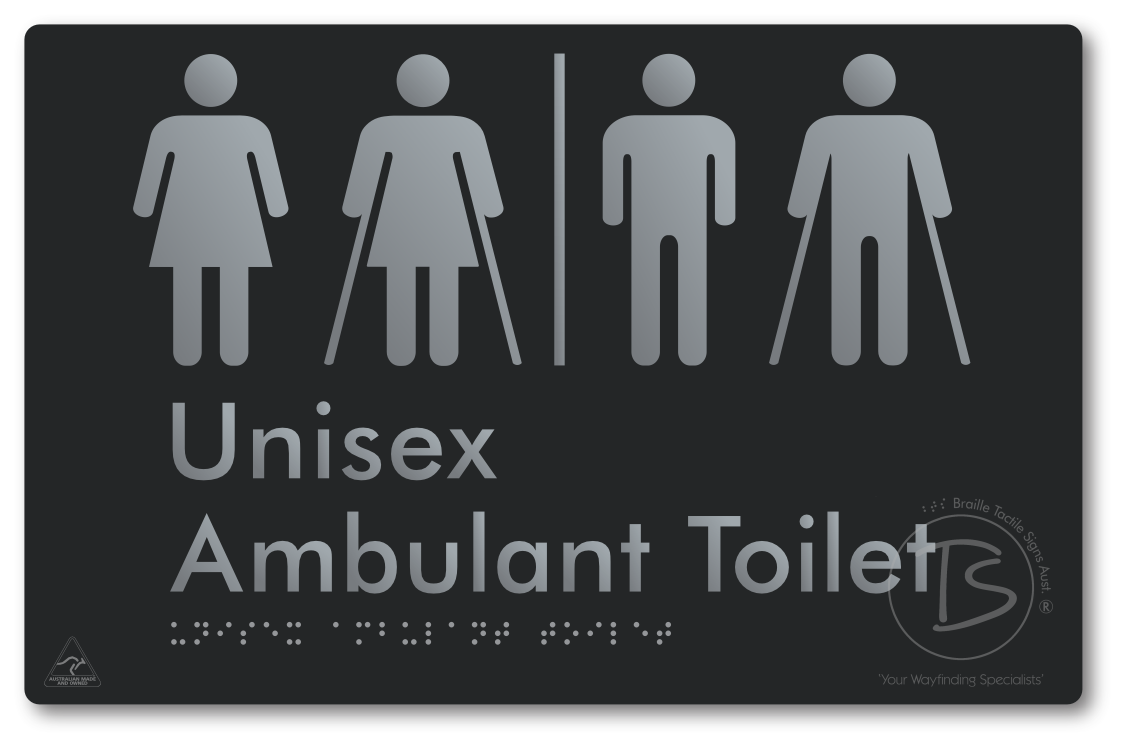 Unisex Ambulant Toilet with Airlock