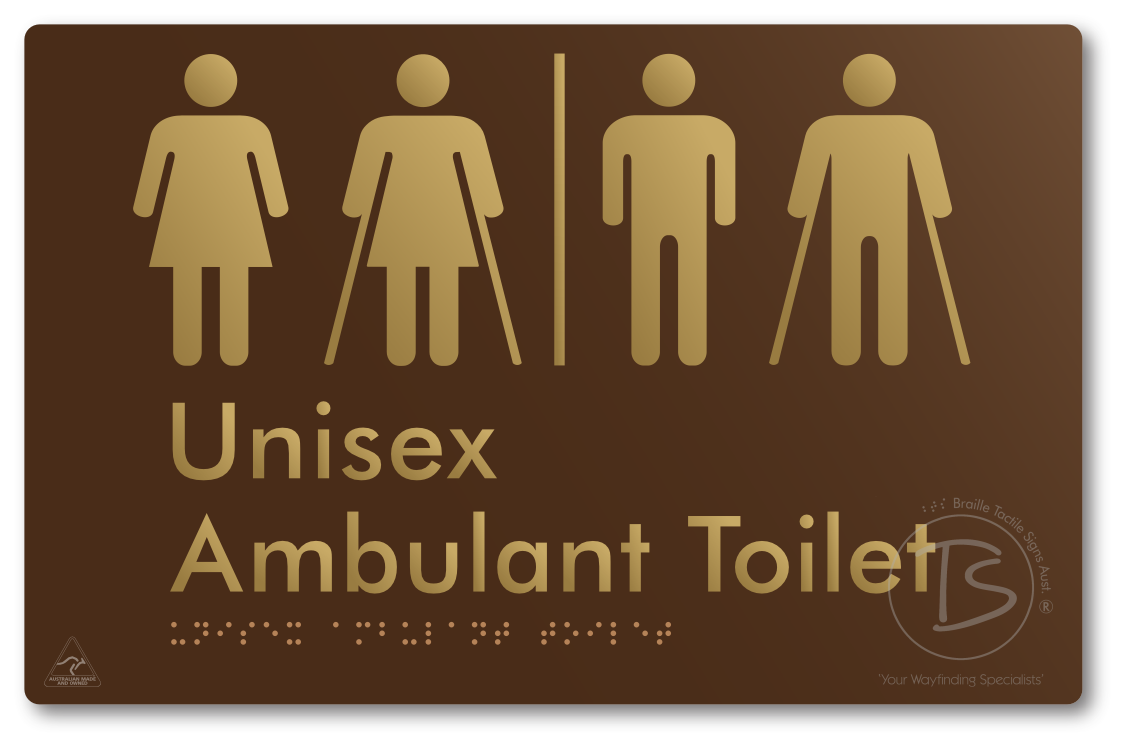 Unisex Ambulant Toilet with Airlock