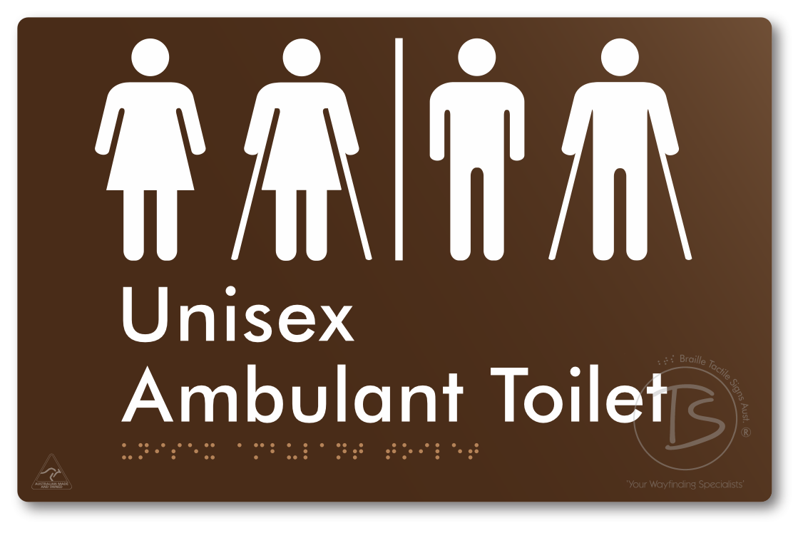 Unisex Ambulant Toilet with Airlock