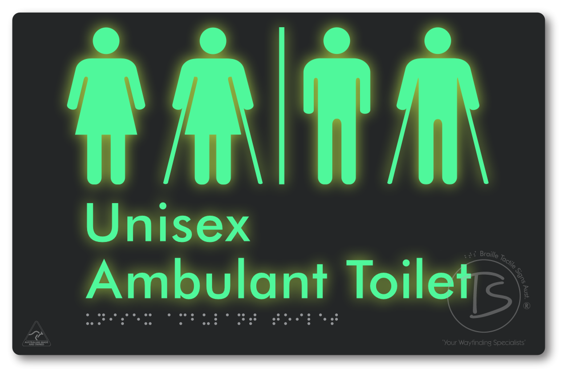 Unisex Ambulant Toilet with Airlock