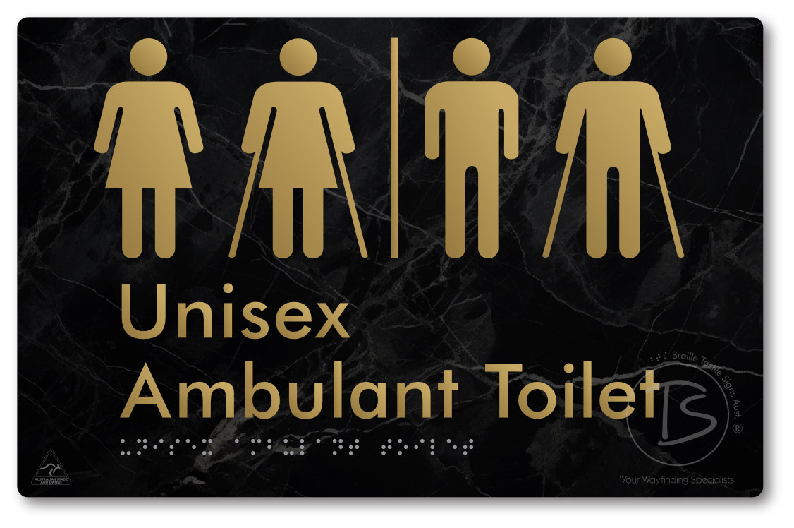 Unisex Ambulant Toilet with Airlock