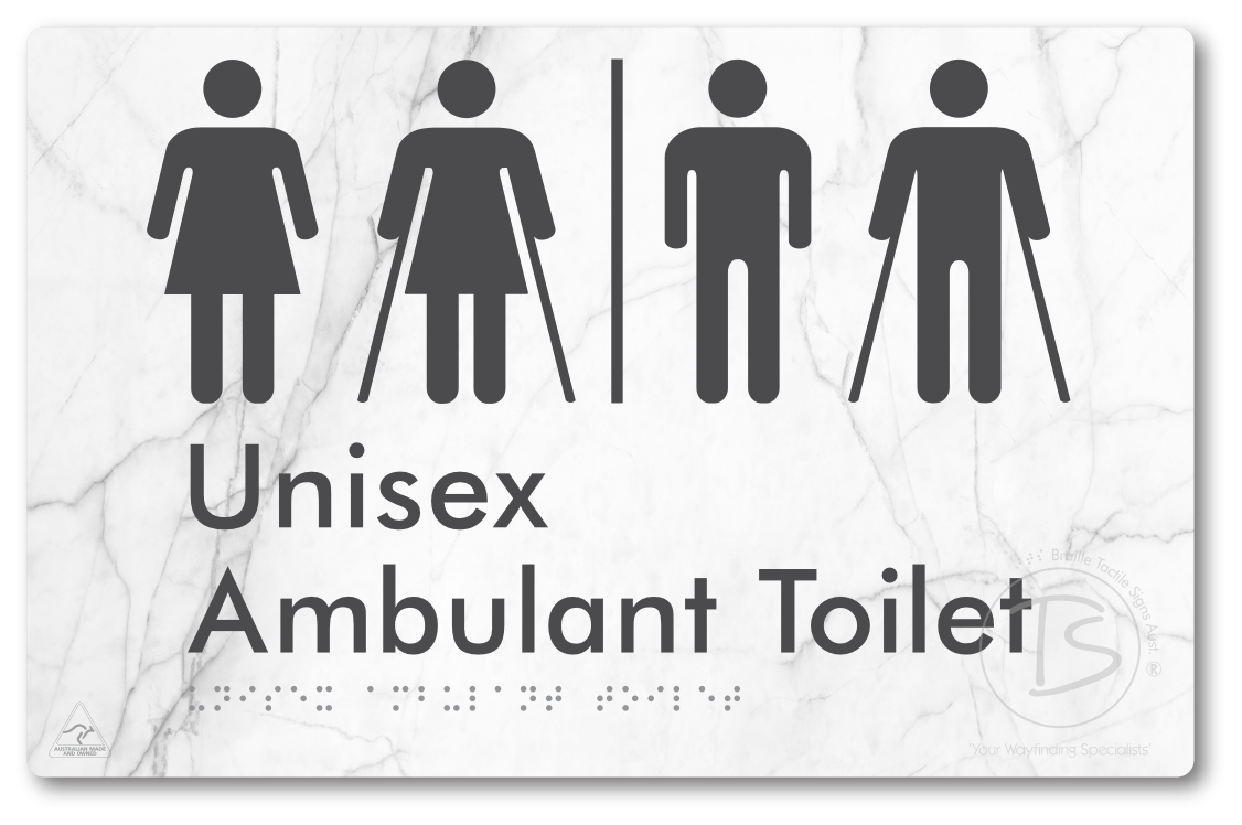 Unisex Ambulant Toilet with Airlock