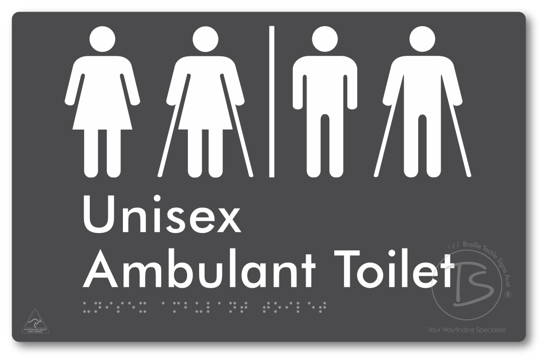 Unisex Ambulant Toilet with Airlock