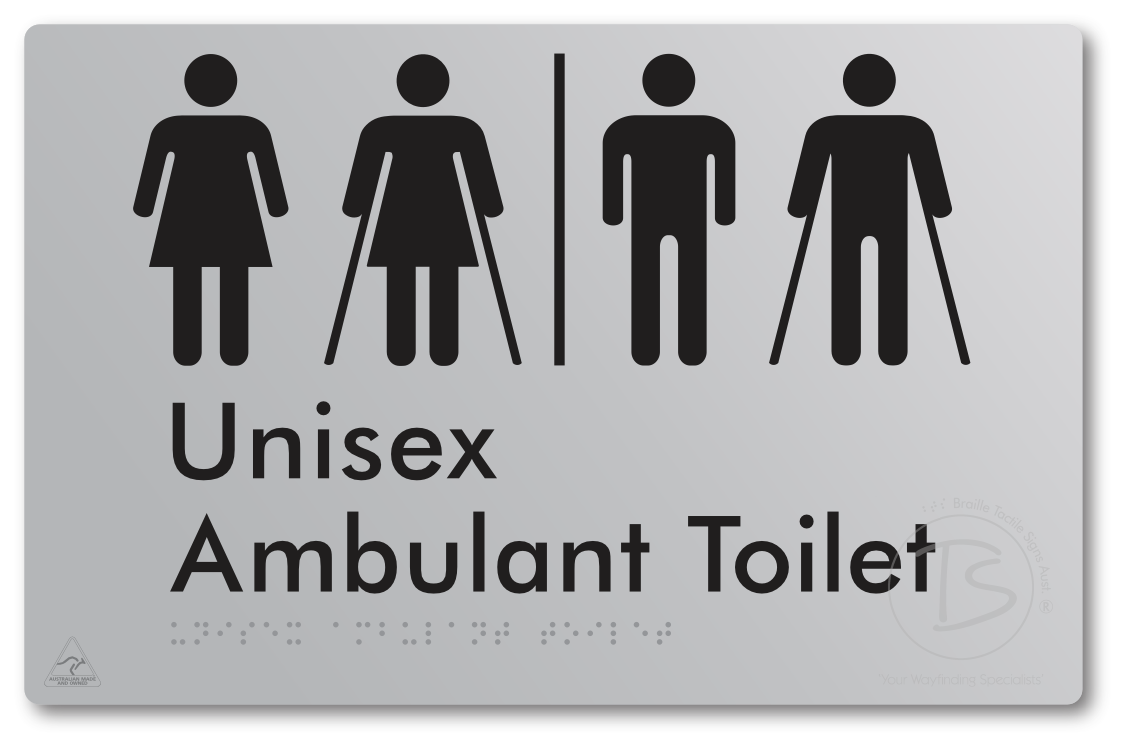 Unisex Ambulant Toilet with Airlock