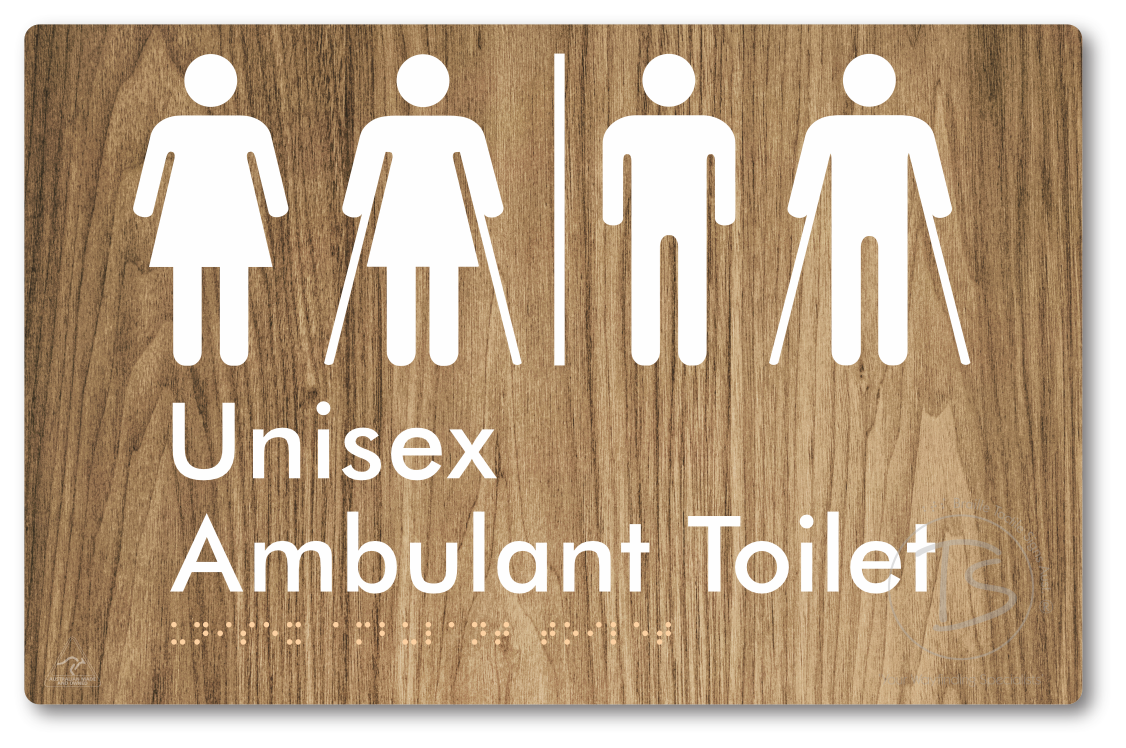 Unisex Ambulant Toilet with Airlock
