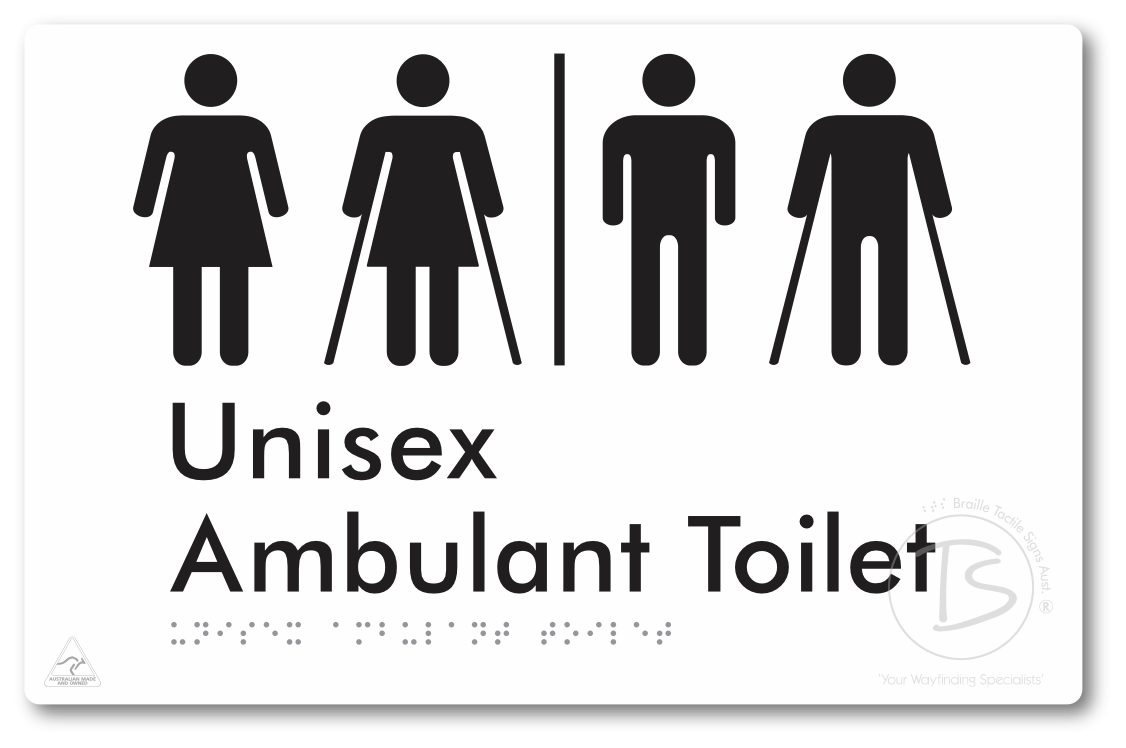 Unisex Ambulant Toilet with Airlock