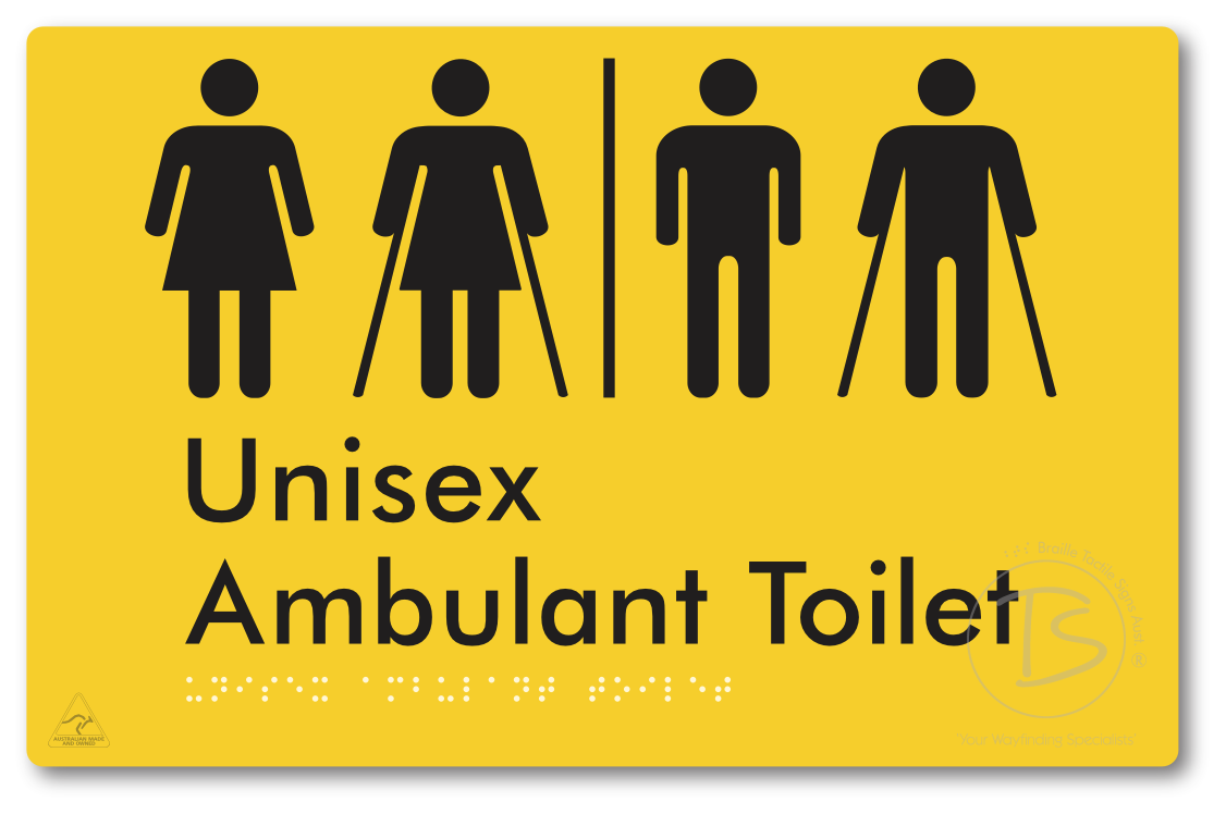 Unisex Ambulant Toilet with Airlock