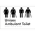 Unisex Ambulant Toilet with Airlock