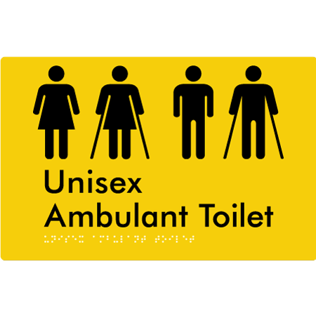 Unisex Ambulant Toilet