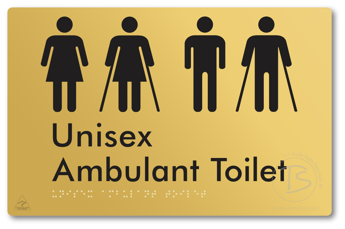 Unisex Ambulant Toilet