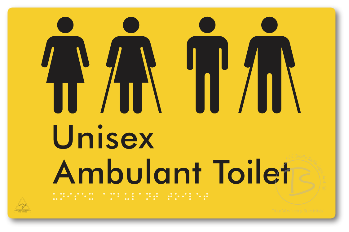 Unisex Ambulant Toilet