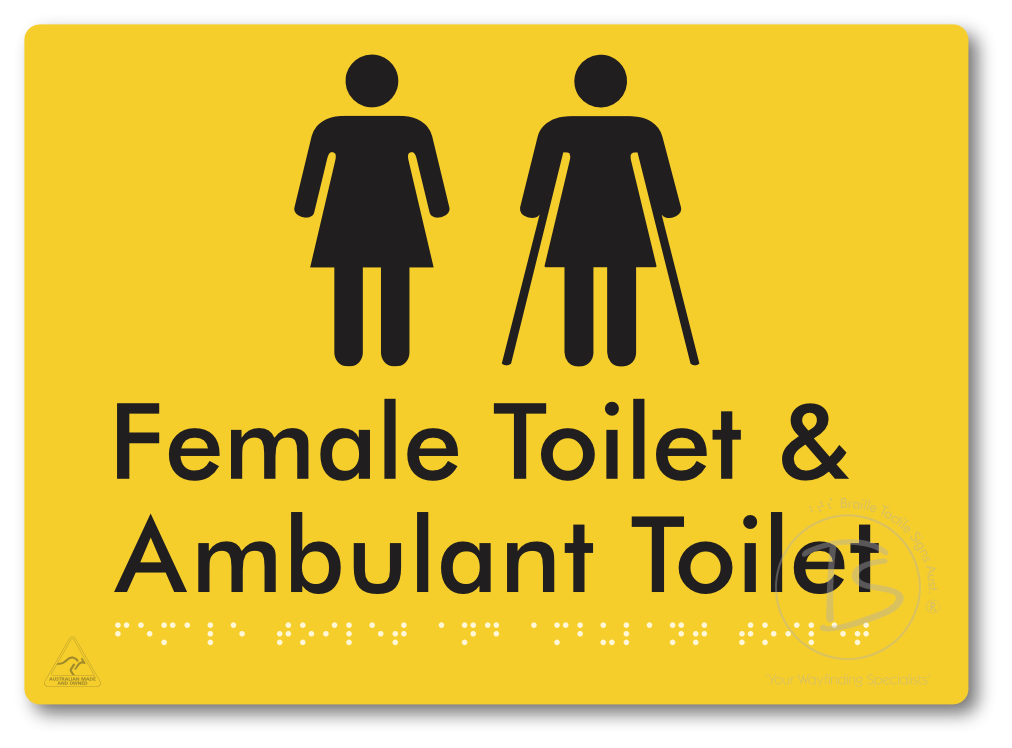 Female Toilet & Ambulant Toilet