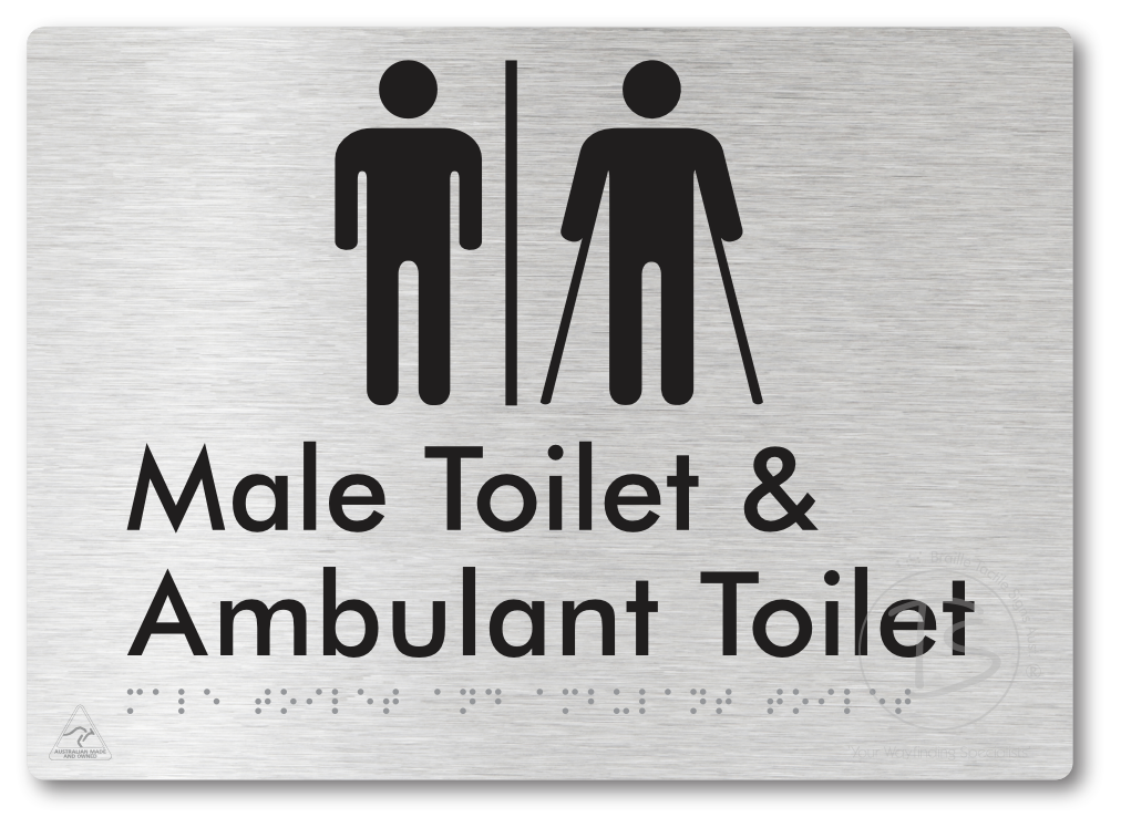Male Toilet & Ambulant Toilet with Air Lock