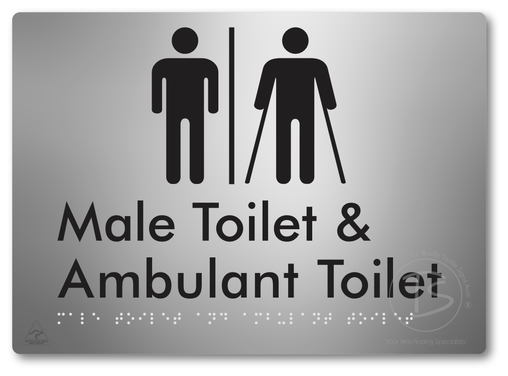 Male Toilet & Ambulant Toilet with Air Lock