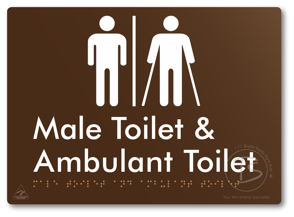 Male Toilet & Ambulant Toilet with Air Lock