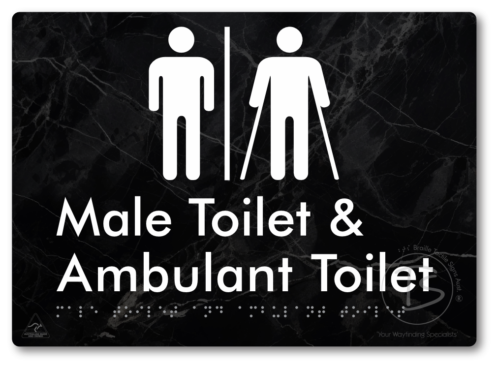 Male Toilet & Ambulant Toilet with Air Lock