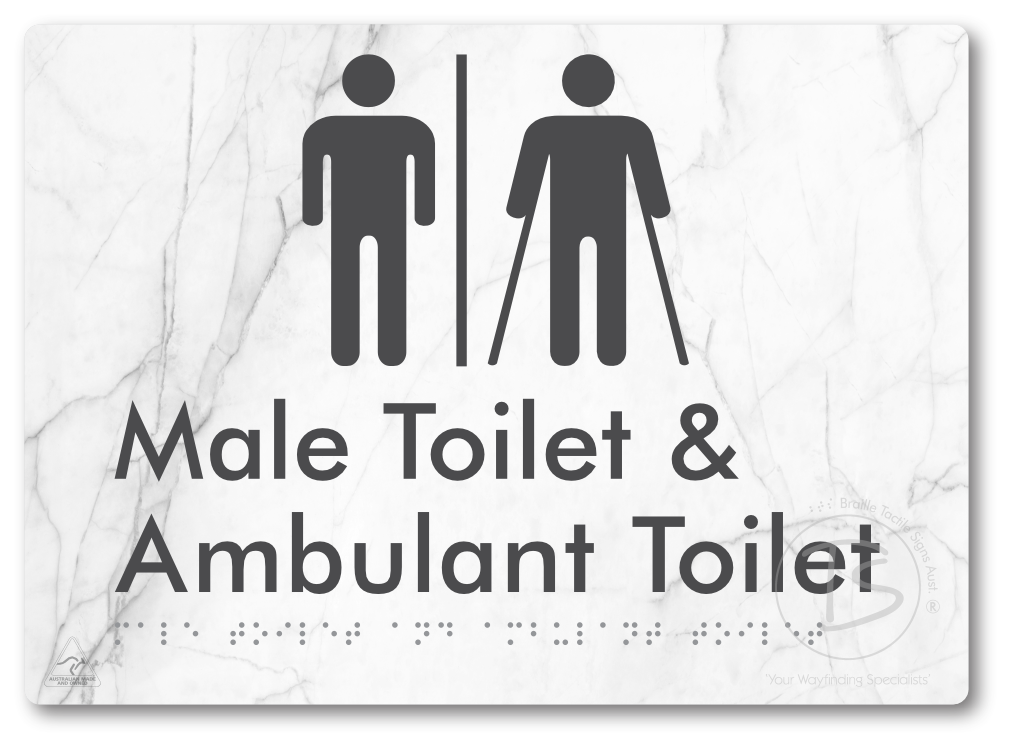 Male Toilet & Ambulant Toilet with Air Lock