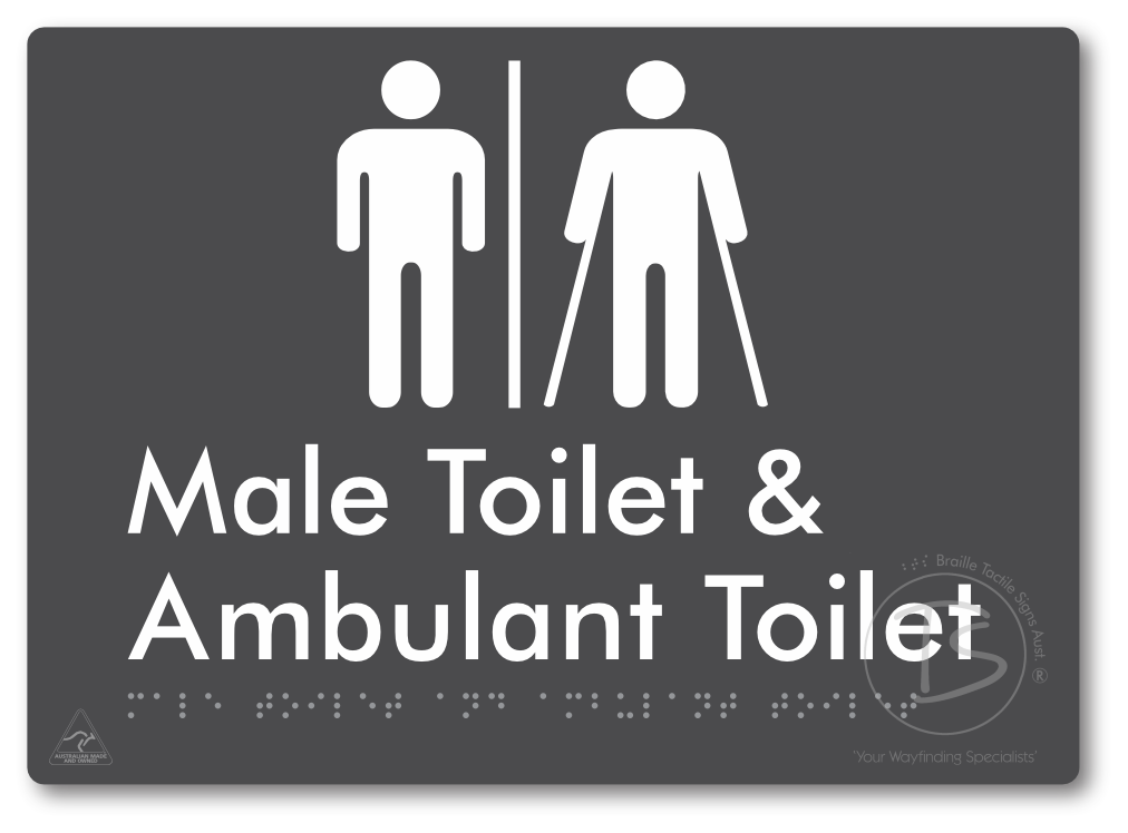 Male Toilet & Ambulant Toilet with Air Lock