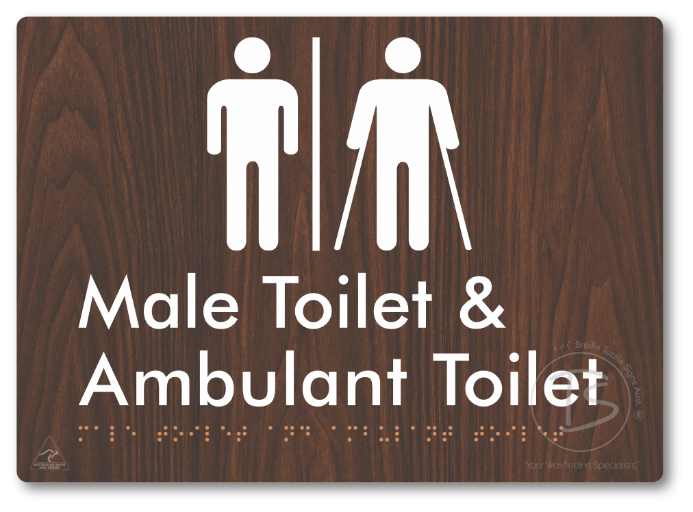 Male Toilet & Ambulant Toilet with Air Lock