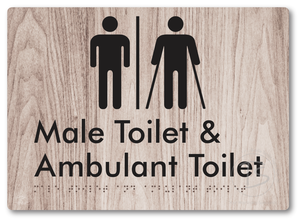 Male Toilet & Ambulant Toilet with Air Lock