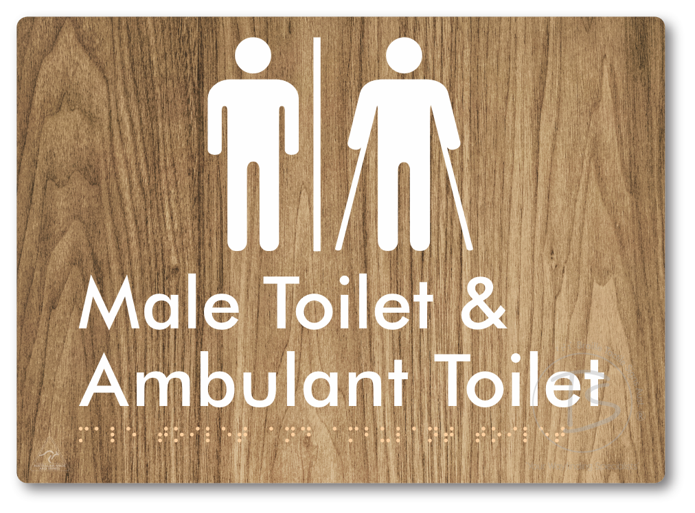 Male Toilet & Ambulant Toilet with Air Lock