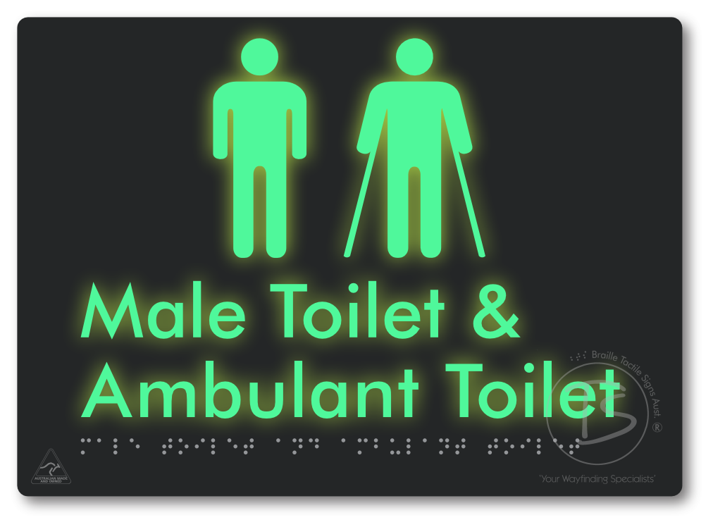Male Toilet & Ambulant Toilet