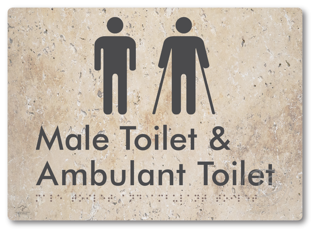 Male Toilet & Ambulant Toilet