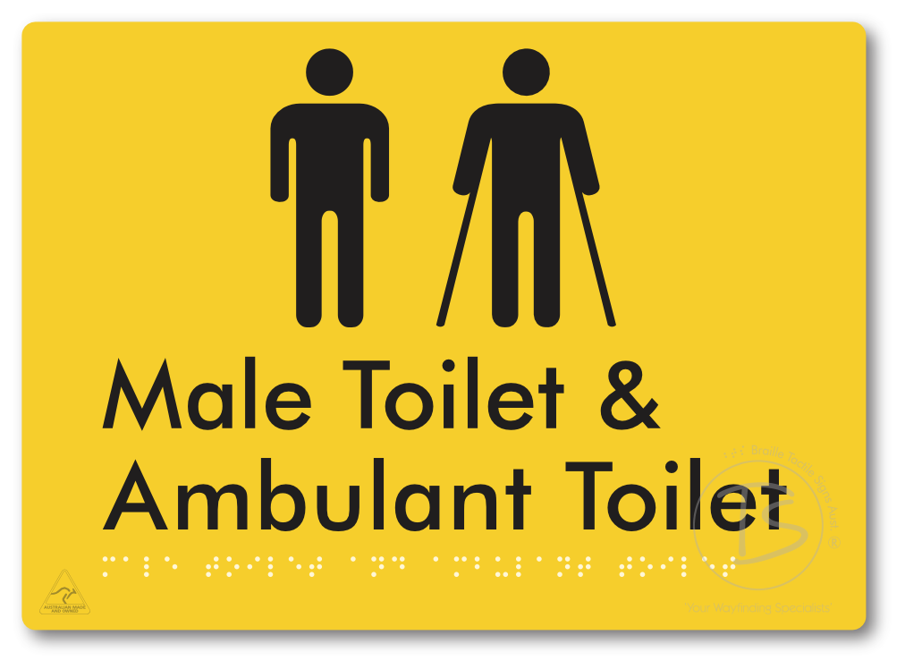 Male Toilet & Ambulant Toilet