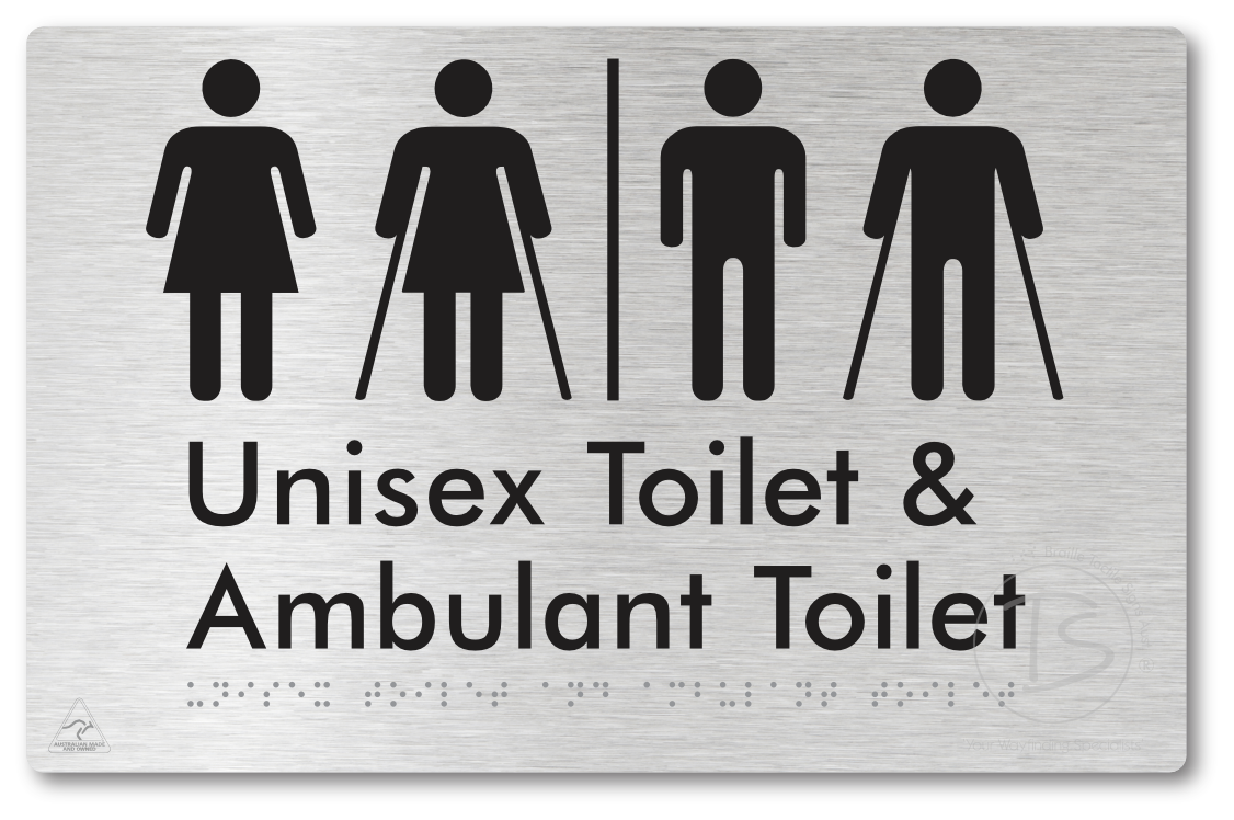 Unisex Toilet & Ambulant Toilet with Air Lock