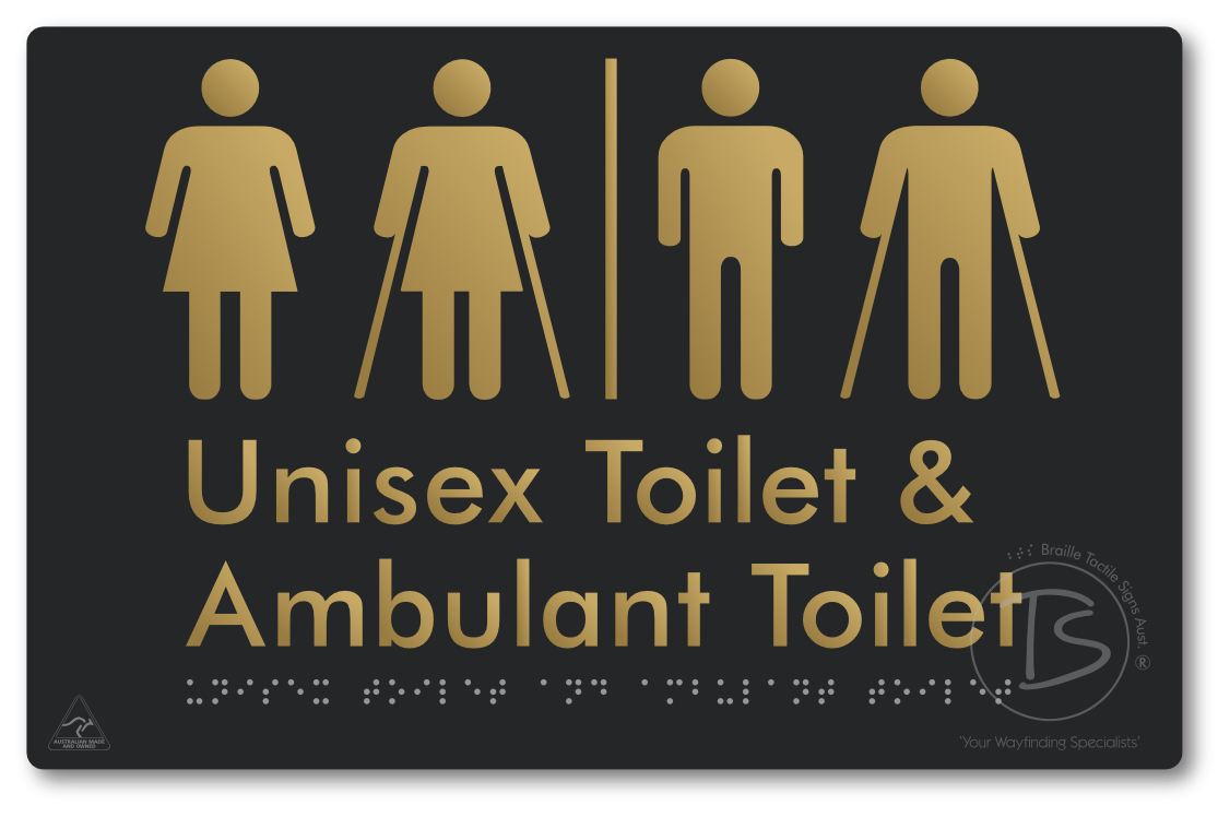 Unisex Toilet & Ambulant Toilet with Air Lock