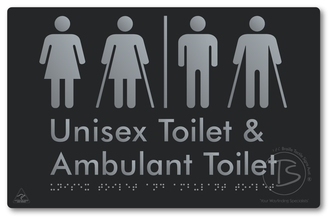 Unisex Toilet & Ambulant Toilet with Air Lock