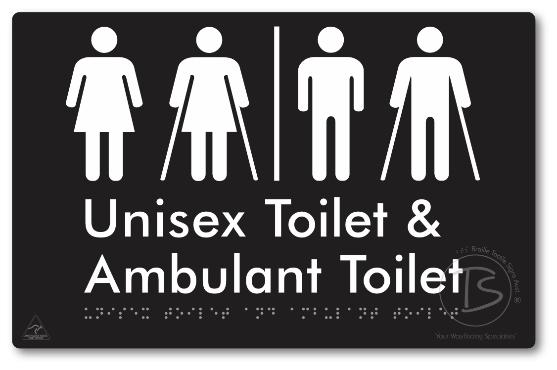 Unisex Toilet & Ambulant Toilet with Air Lock