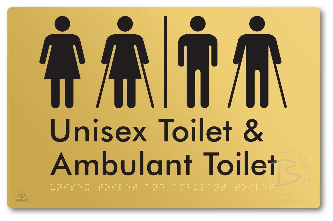 Unisex Toilet & Ambulant Toilet with Air Lock