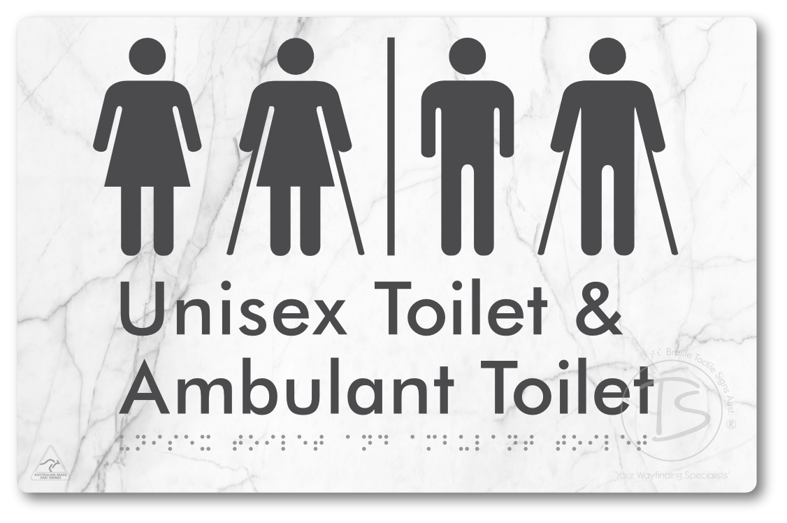 Unisex Toilet & Ambulant Toilet with Air Lock