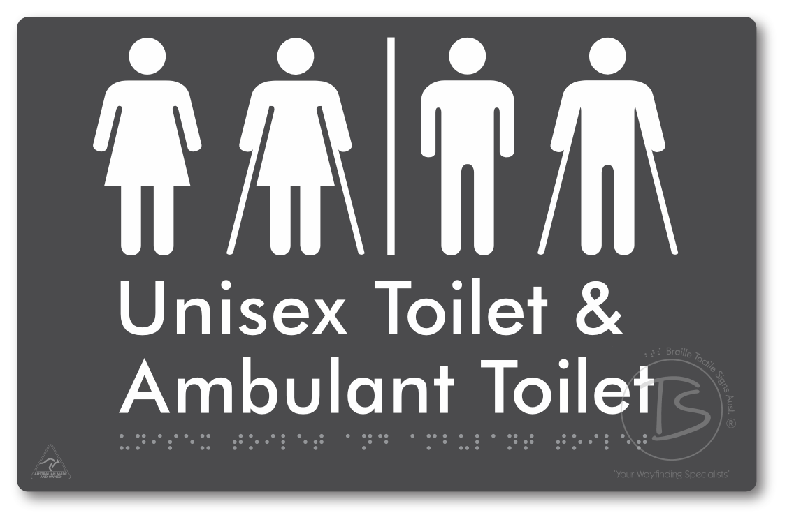Unisex Toilet & Ambulant Toilet with Air Lock