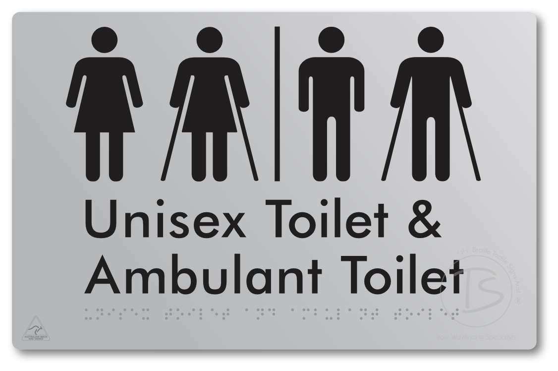 Unisex Toilet & Ambulant Toilet with Air Lock