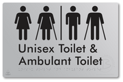 Unisex Toilet & Ambulant Toilet with Air Lock